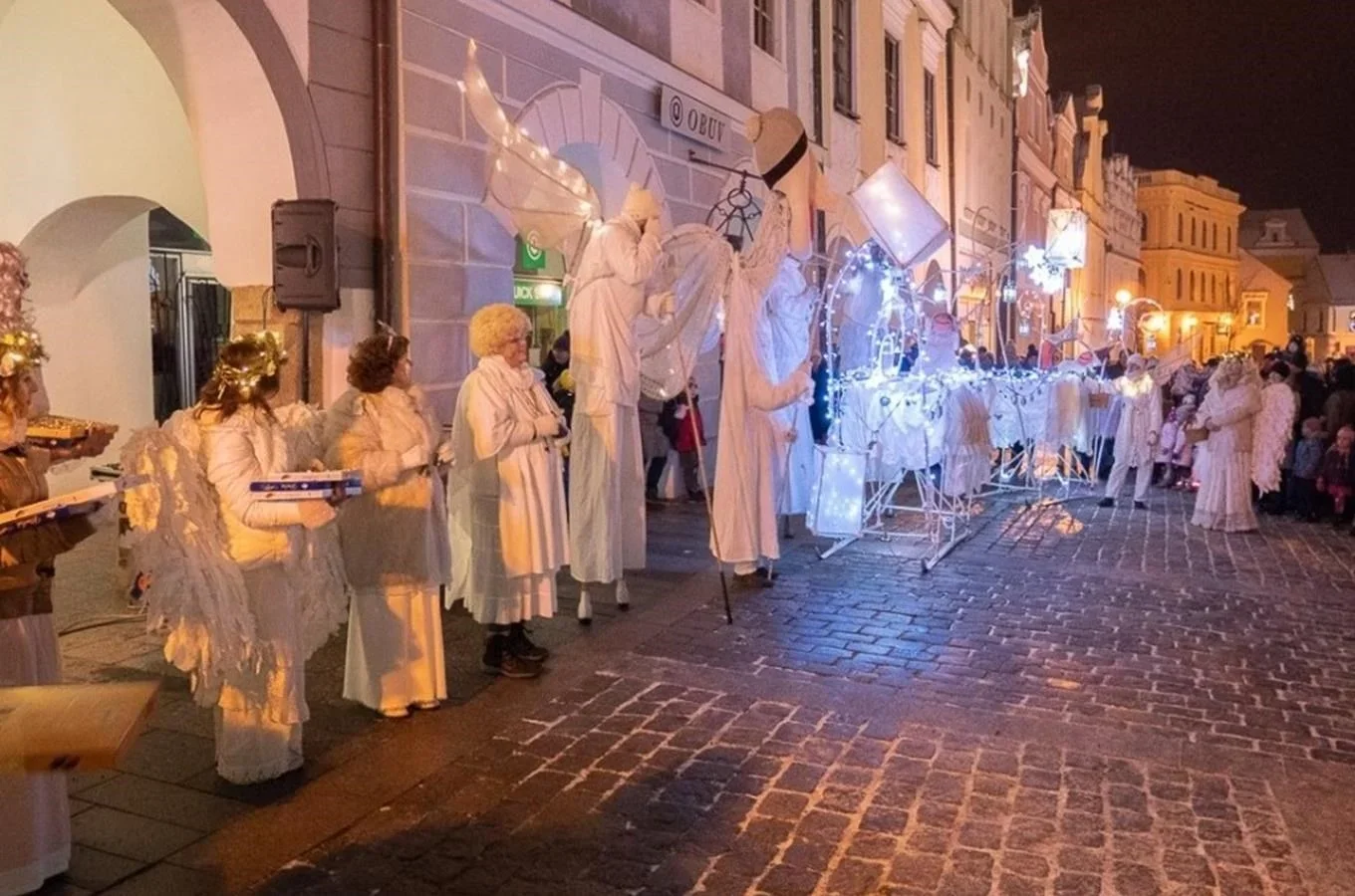 Andělské rozsvícení vánočního stromu v Třeboni 2026